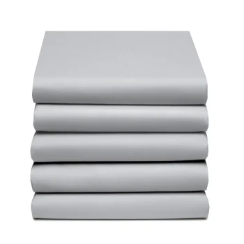 Hot Cinderella Splittopper Hoeslaken Jersey Katoen Stretch Single Split - Light Grey 180x200/210cm