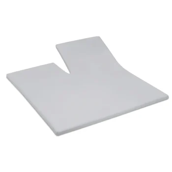 New Cinderella Splittopper Single Split Hoeslaken Basic Katoen - Light Grey 180x200cm