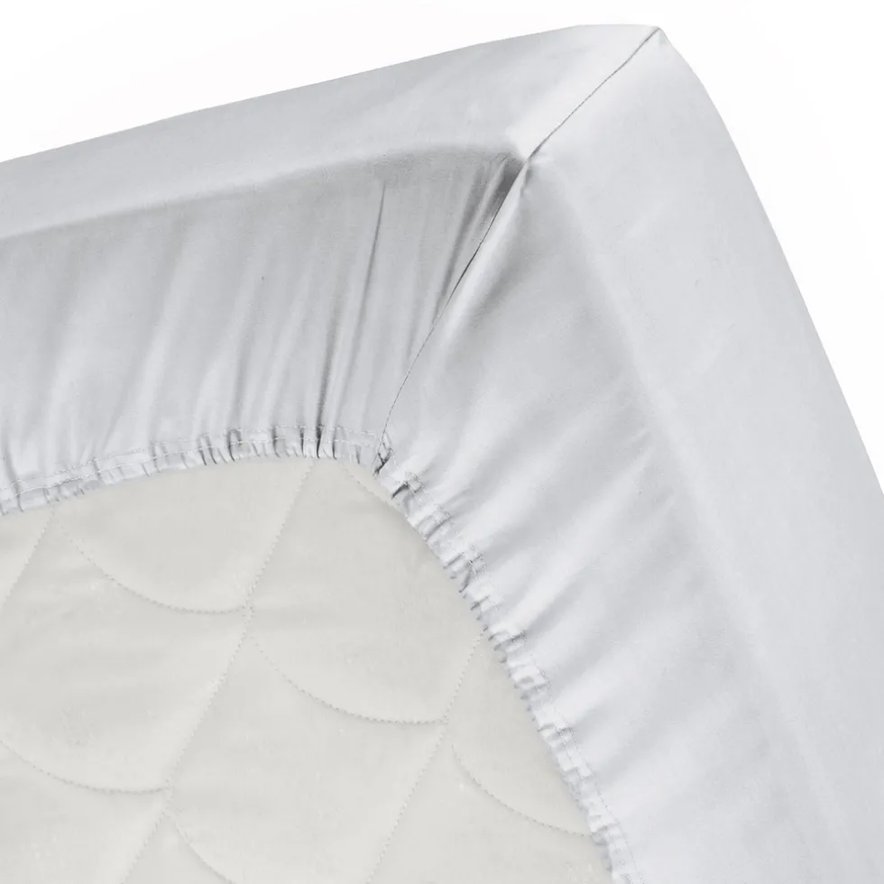 cinderella-topper-hoeslaken-ka-IbXTwLfc-1.webp Online Cinderella Topper Hoeslaken Katoen Satijn - Licht Grey 90x210cm