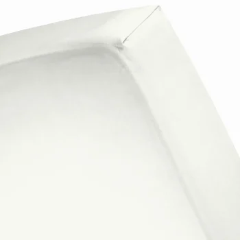 Best Cinderella Topper Hoeslaken Katoen Satijn - Ivoor 160x200cm