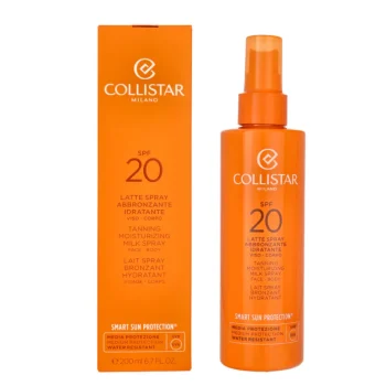 Sale Collistar Tanning Moisturizing Milk Face-Body SPF20 200ml