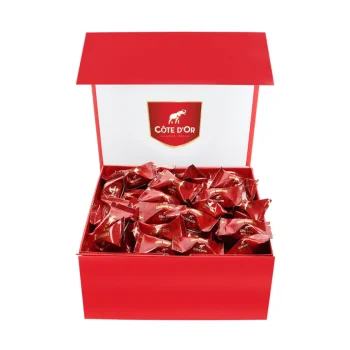 Sale Cote D'Or Côte D'Or Mini Bouchée Luxe Rode Magneetdoos