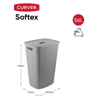 Fashion Curver Softex Wasbox Met Deksel