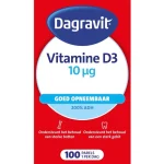 Hot Dagravit Vitamine D3 10ug Parels