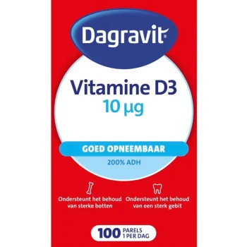 Hot Dagravit Vitamine D3 10ug Parels