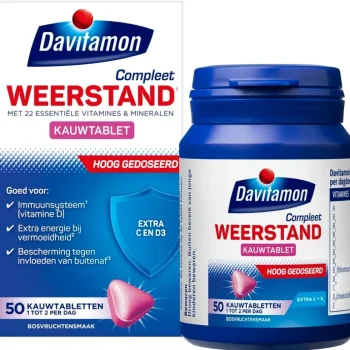 Best Davitamon Compleet Weerstand Bosvruchten Kauwtabletten
