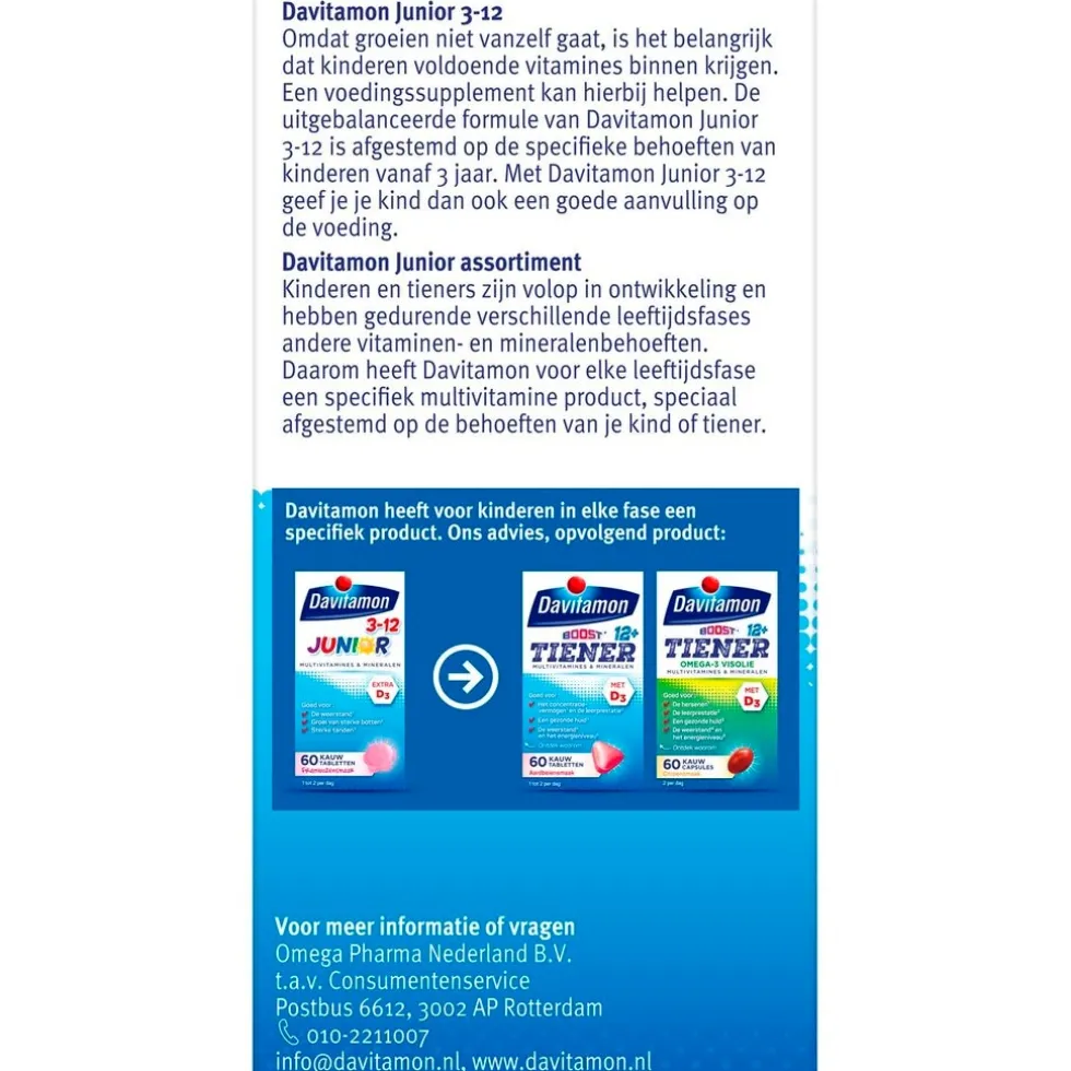 davitamon-junior-3-framboos-ka-iCMonFEj-5.webp Discount Davitamon Junior 3+ Framboos Kauwtabletten