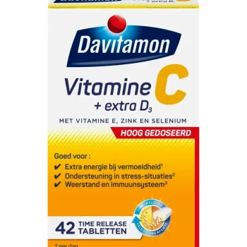 Sale Davitamon Vitamine C Forte + Extra D3 Time-Release Tabletten