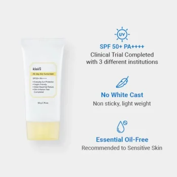 Fashion Dear, Klairs All-day Airy Sunscreen