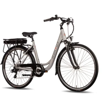 Discount Degreaser Dames Ebike 50 Cm 10.4 Ah 7sp Zilver