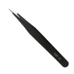 Best Dermarolling Black Tweezer - Wimperpincet ESD