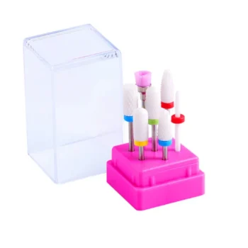 Best Dermarolling Keramische Nagelfrees Bitjes 7-delige Set Compleet