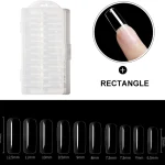 Online Dermarolling Nageltips Rectangle