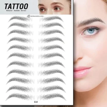 New Dermarolling Semi-Permanente Waterproof Wenkbrauw Tattoo Sticker