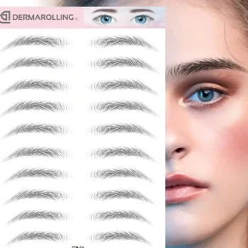 Outlet Dermarolling Semi-Permanente Waterproof Wenkbrauw Tattoo Sticker