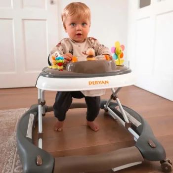 Online Deryan 4-in-1 Inklapbare Loopstoel Met Speelset En Dienblad