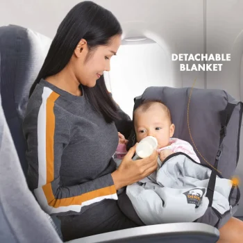 Best Deryan AirTraveller Vliegtuigbedje Reiskussen Met Matras