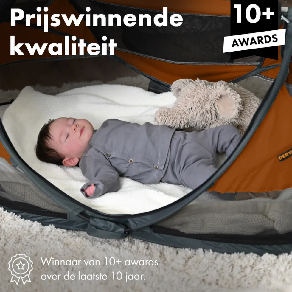 deryan-baby-luxe-campingbedje-bdaGKztd-2.webp Clearance Deryan Baby Luxe Campingbedje Met Zelfopblaasbare Matras