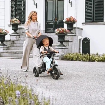 Outlet Deryan Explorer Luxe Driewieler Opvouwbaar Met Mandje