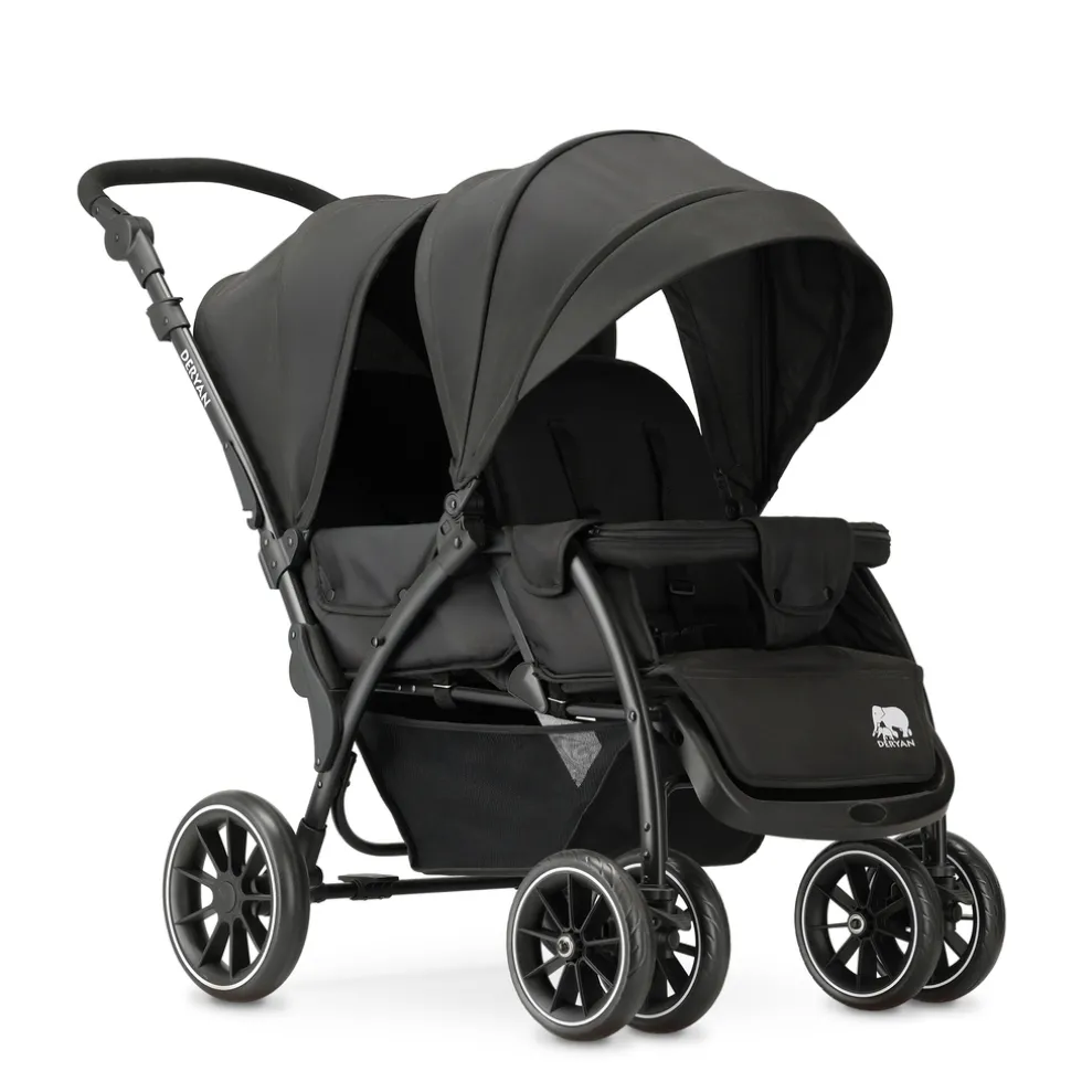 deryan-luxe-elena-dubbele-bugg-omClRCdd-0.webp Online Deryan Luxe Elena Dubbele Buggy Inclusief Regenhoes