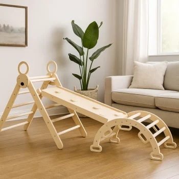 Online Deryan Luxe Opvouwbare Driehoek Met Klimboog En Helling Montessori Meubels