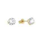 Outlet Di Lusso 14K Gouden Oorstekers – 0.90 Ct Lab Grown Diamant