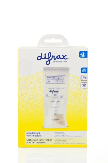 New Difrax Moedermelk Bewaarzakjes - 80 Stuks