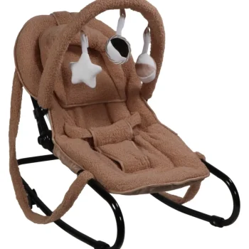 Outlet Ding Viggo Bouclé Nougat Wipstoel