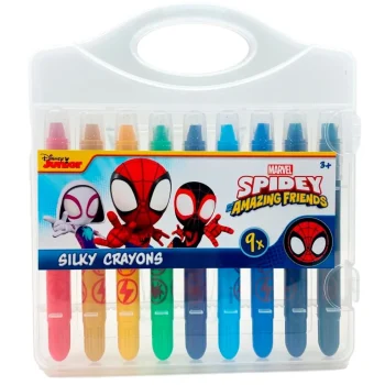 Sale Spidey Disney Junior Marvel And His Amazing Friends Silky Crayons