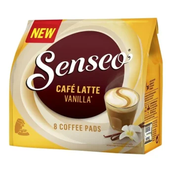New Senseo Douwe Egberts Café Latte Vanilla Coffee Pads