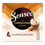 New Senseo Douwe Egberts Cappuccino Caramel Coffee Pads
