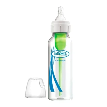 Outlet Dr. Brown's 0+M Options+ Anti-Colic Glazen Fles