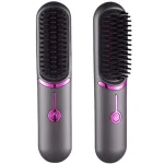 Fashion Draagbare 2-in-1 Haarborstel, Glatter & Kruller