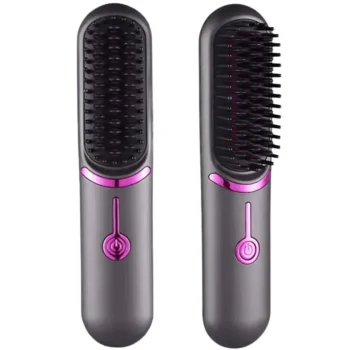 Fashion Draagbare 2-in-1 Haarborstel, Glatter & Kruller