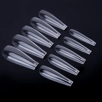 Clearance DRM Nageltips Ballerina Clear