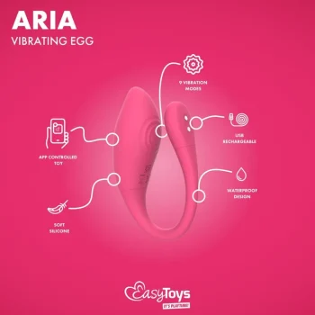 Online EasyConnect Vibrerend Eitje Bediening Met App