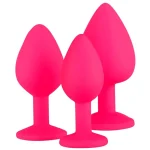 Discount EasyToys Siliconen Buttplug Set Met Diamant