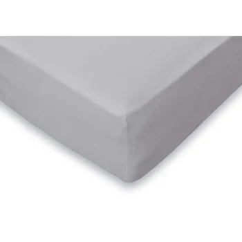 Clearance Elegance Hoeslaken Jersey Katoen Stretch 35cm Hoge Hoek - Licht Grijs 120/130/140x200cm