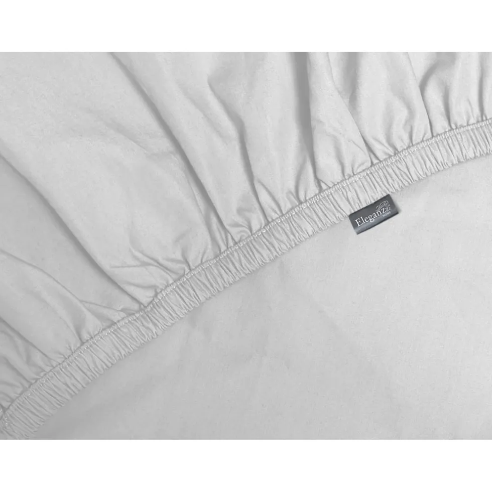 elegance-splittopper-hoeslaken-XIipEMYX-3.webp Clearance Elegance Splittopper Hoeslaken Perkal Katoen - Licht Grijs 160x200cm