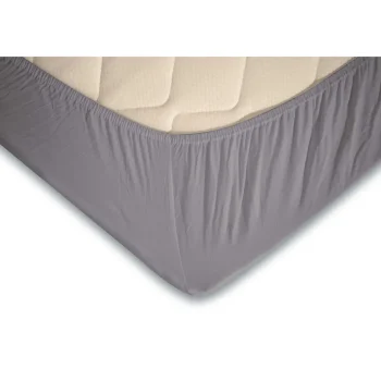 Best Elegance Topper Hoeslaken Jersey Katoen Stretch - Licht Grijs 90x210/220 - 100x200cm