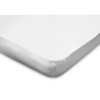 Discount Elegance Topper Hoeslaken Jersey Katoen Stretch - Wit 80/90x190/200cm
