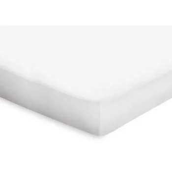 Discount Elegance Topper Hoeslaken Katoen Perkal - Wit 160x200cm