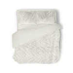 New Eleganzzz Dekbedovertrek Jacquard Rabbit Fur - Off White 240x200/220cm