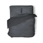 Discount Eleganzzz Dekbedovertrek Teddy Pluche - Anthracite 240x200/220cm