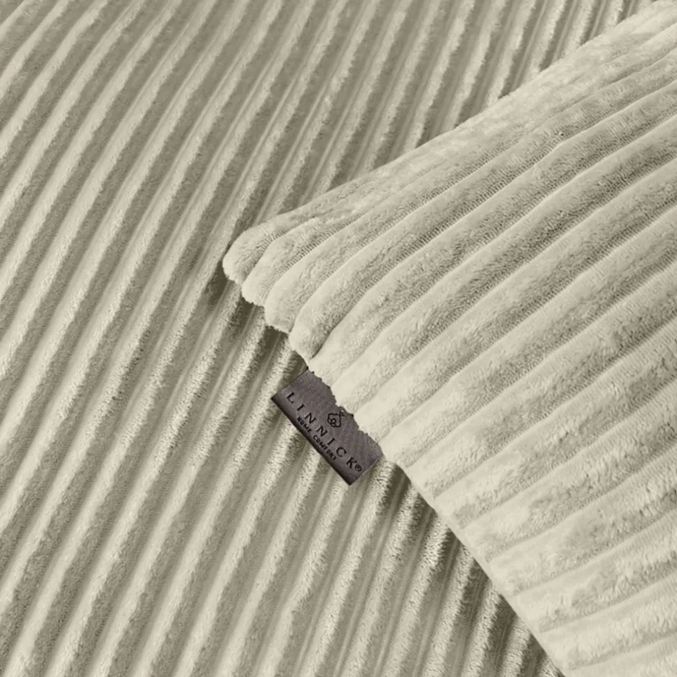 eleganzzz-dekbedovertrek-teddy-xCLrUKng-2.webp Online Eleganzzz Dekbedovertrek Teddy Rib Fleece - Beige 140x200/220cm