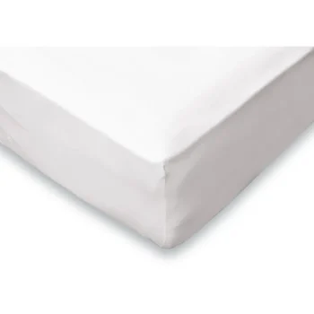 Outlet Eleganzzz Hoeslaken Flanel 35cm Hoekhoogte - Wit 140x200cm