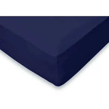 Online Eleganzzz Hoeslaken Flanel 35cm Hoekhoogte - Blauw 90x210/220cm