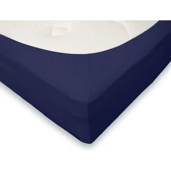 Hot Eleganzzz Hoeslaken Flanel 35cm Hoekhoogte - Blauw 90x200cm