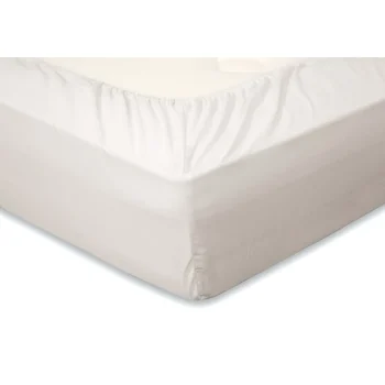 Sale Eleganzzz Hoeslaken Jersey Katoen Stretch 35cm Hoge Hoek - Ivoor 120/130/140x200cm