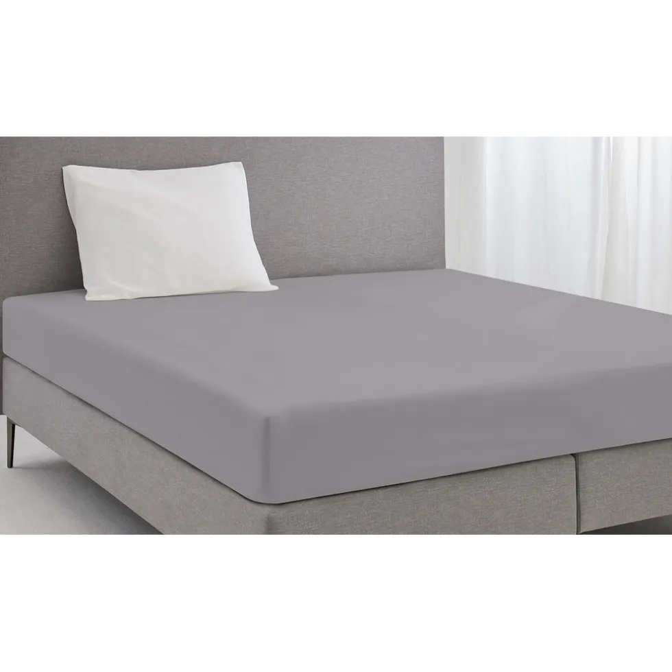 eleganzzz-hoeslaken-jersey-kat-yXfKpZMI-2.webp New Eleganzzz Hoeslaken Jersey Katoen Stretch 35cm Hoge Hoek - Licht Grijs 160x210/220cm - 180x200cm